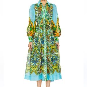 Alemais Sofie shirt dress